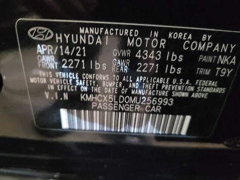 Used 2021 Hyundai Ioniq Limited image 33