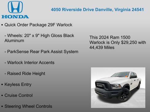 Used 2024 RAM 1500 Classic Warlock image 17