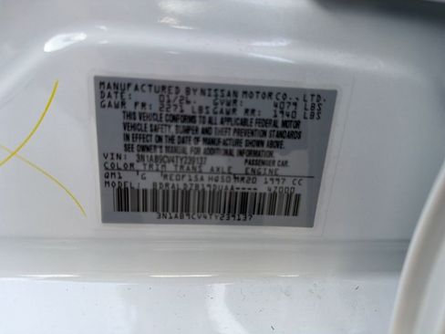 New 2026 Nissan Sentra SV w/ Floor Mat Package image 29