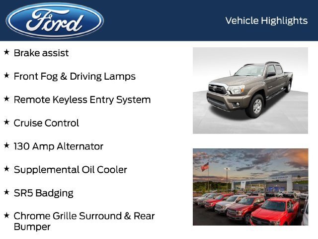 Used 2013 Toyota Tacoma 4x4 Double Cab w/ SR5 Pkg image 8