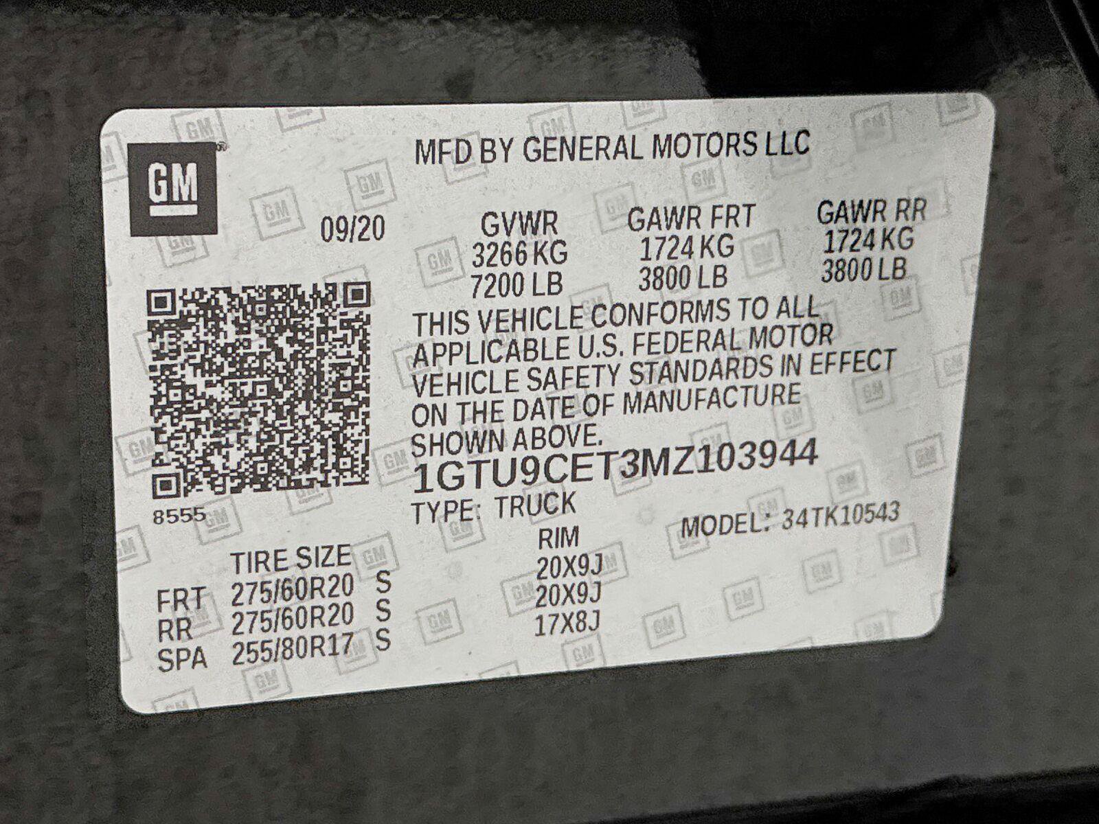 Used 2021 GMC Sierra 1500 Elevation w/ Preferred Package AWD/4WD image 35