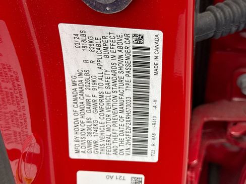 Used 2024 Honda Civic LX image 9