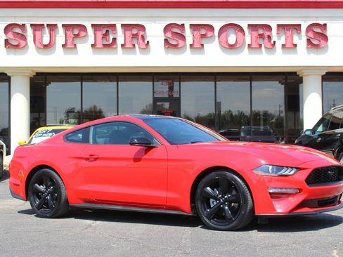 Used 2021 Ford Mustang Coupe w/ Black Accent Package RWD image 1