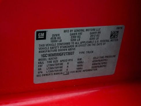 Used 2016 Chevrolet Silverado 2500 LTZ w/ Duramax Plus Package AWD/4WD image 54