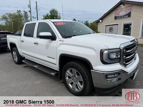Used 2018 GMC Sierra 1500 SLT AWD/4WD image 1