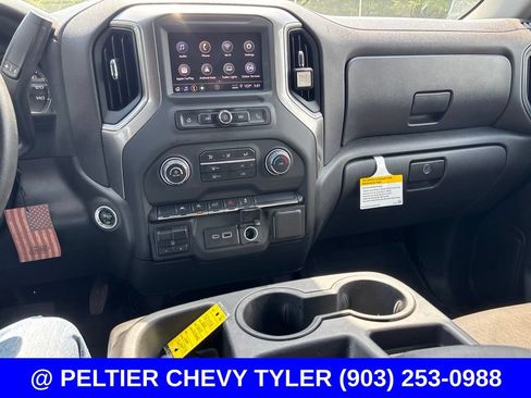 Used 2024 Chevrolet Silverado 1500 Custom w/ Turbomax Blackout Package AWD/4WD image 16