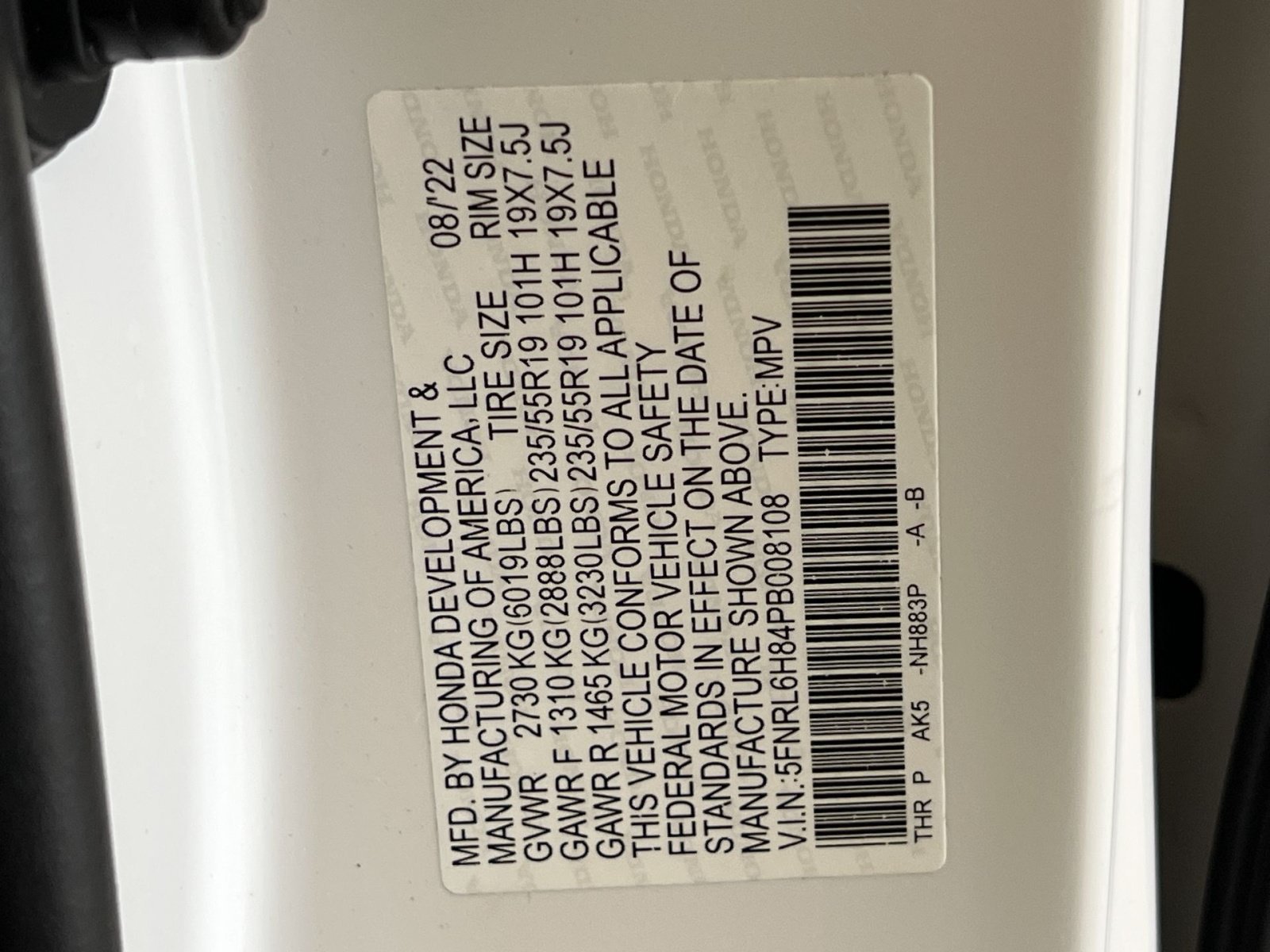 Used 2023 Honda Odyssey Touring image 41