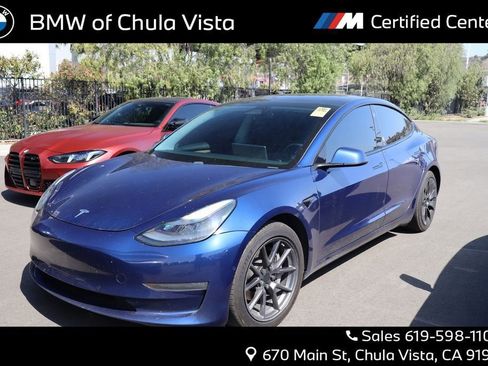 Used 2021 Tesla Model 3 Long Range AWD/4WD image 2
