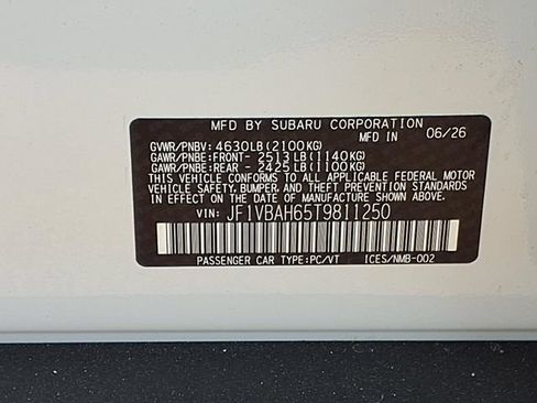 New 2026 Subaru WRX AWD/4WD image 9