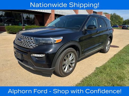 Used 2022 Ford Explorer Limited w/ Class IV Trailer Tow Package AWD/4WD image 1