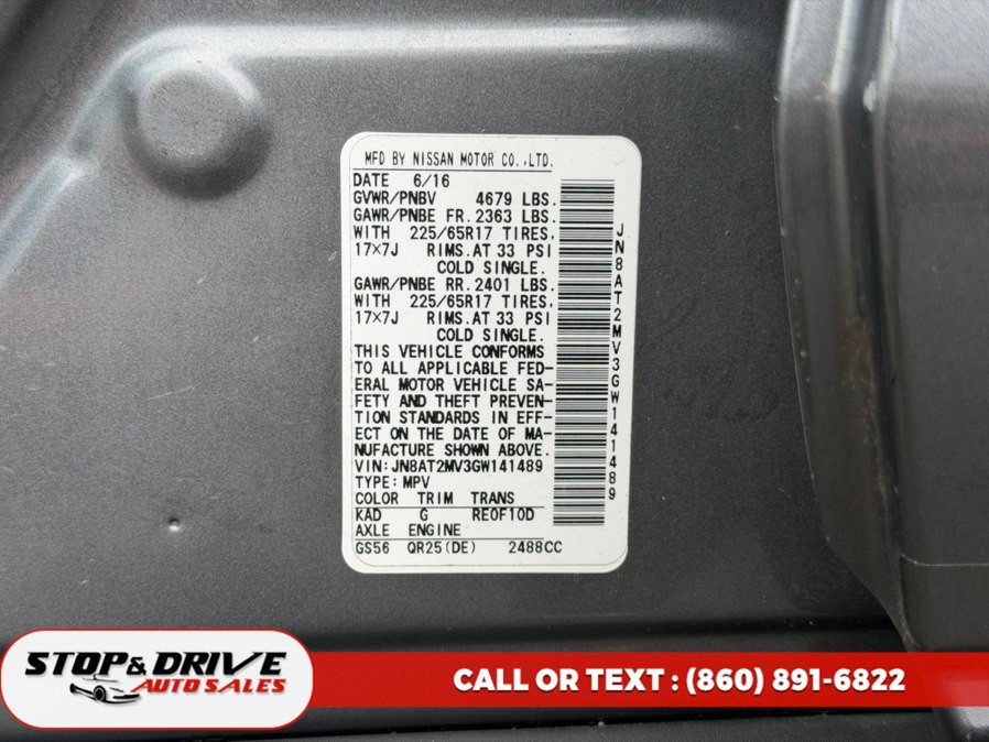 Used 2016 Nissan Rogue S AWD/4WD image 15
