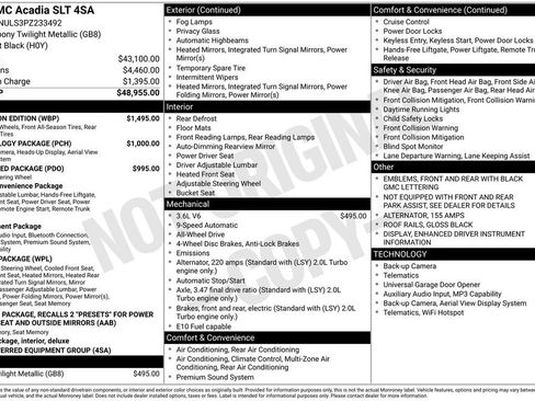 Used 2023 GMC Acadia SLT w/ Elevation Edition image 4