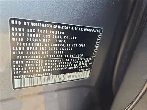 Used 2019 Volkswagen Tiguan SE w/ Panoramic Sunroof Package AWD/4WD image 23