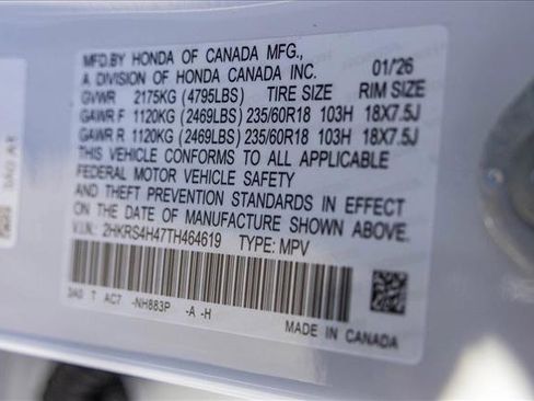 New 2026 Honda CR-V EX image 24