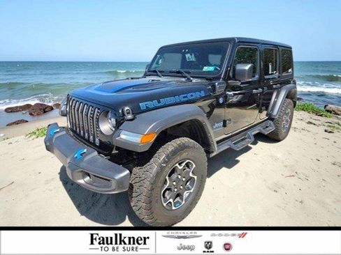 Certified 2023 Jeep Wrangler Unlimited Rubicon 4xe w/ Cold Weather Group AWD/4WD image 1