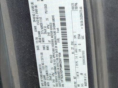 Used 2021 Ford F150 XL w/ Equipment Group 101A High AWD/4WD image 16