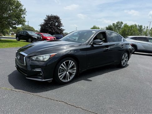 Used 2021 INFINITI Q50 Sensory w/ Cargo Package AWD/4WD image 3