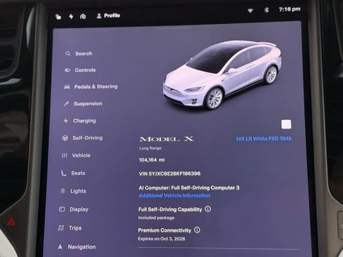 Used 2019 Tesla Model X Long Range AWD/4WD image 20