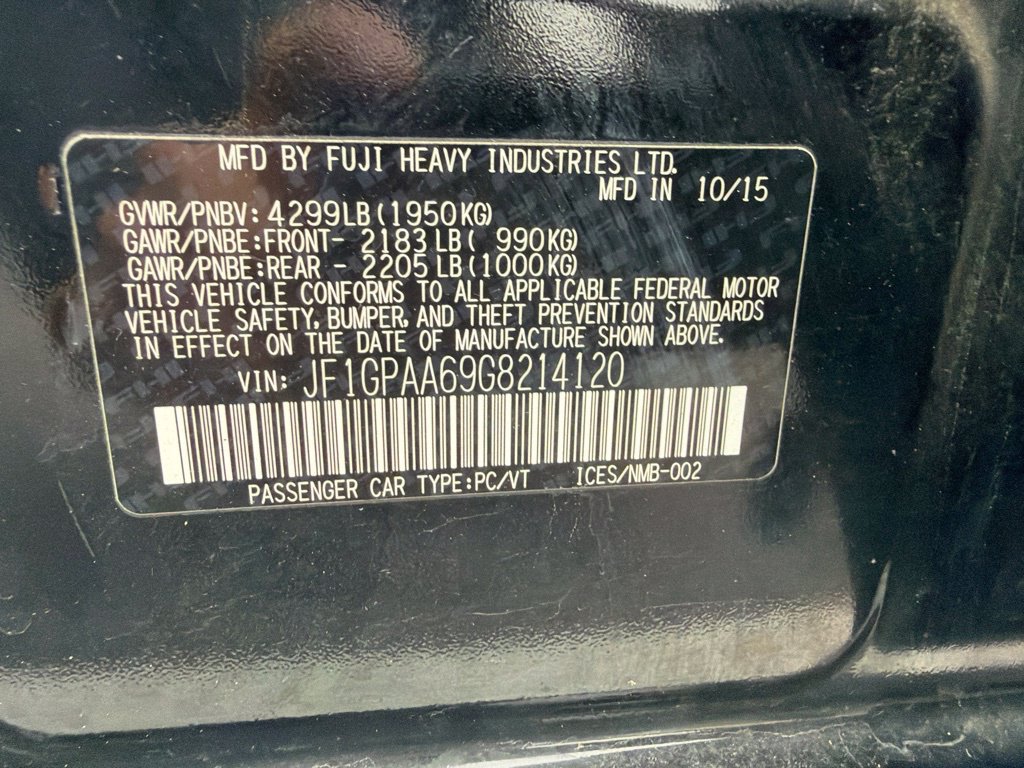 Used 2016 Subaru Impreza 2.0i AWD/4WD image 12