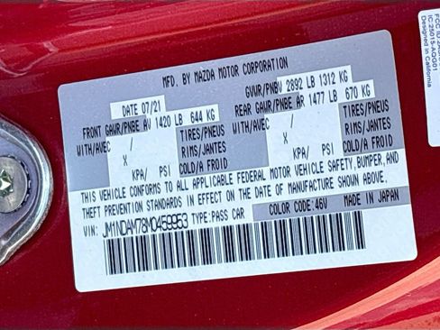 Used 2021 MAZDA MX-5 Miata RF Grand Touring image 30