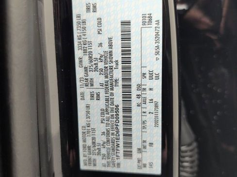 Certified 2023 Ford F150 XLT w/ Equipment Group 302A High image 47