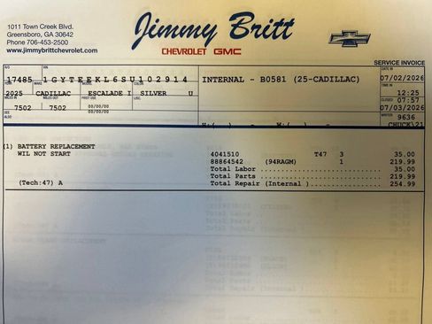 Used 2025 Cadillac Escalade IQ Sport 1 w/ Smart Trailering package AWD/4WD image 21