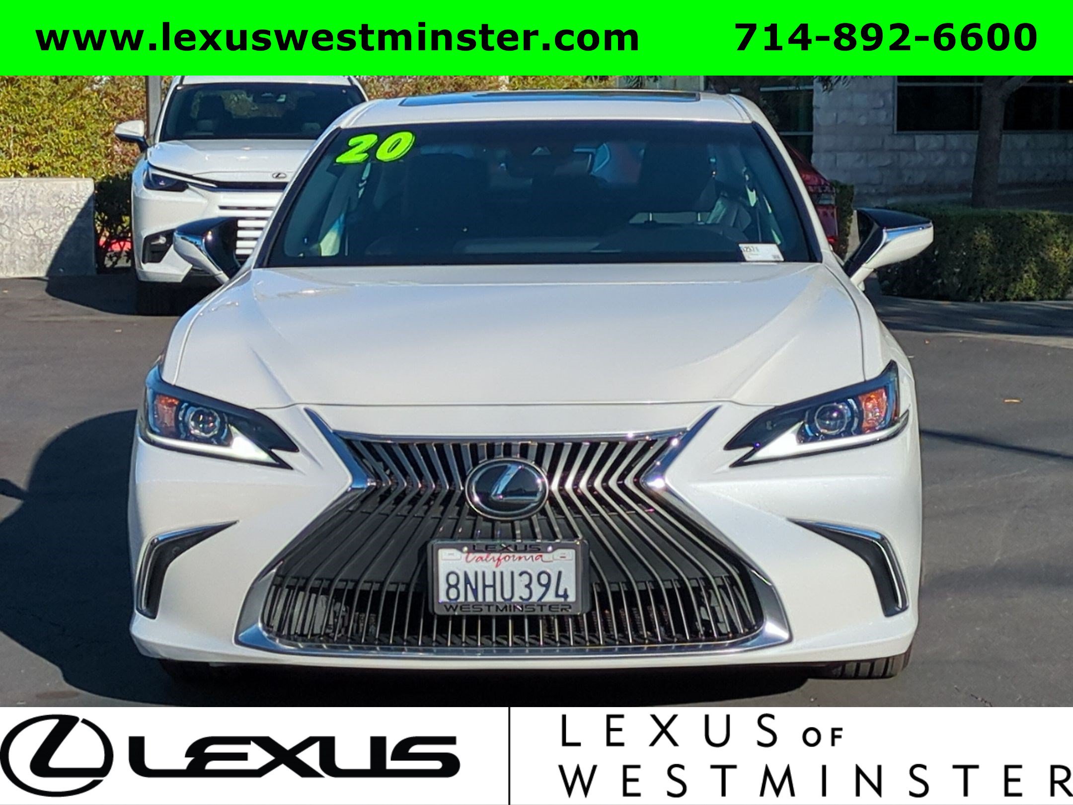 Used 2020 Lexus ES 350 w/ Accessory Package 2 FWD image 2