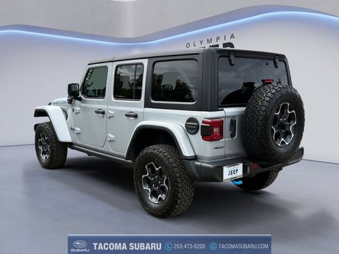 Used 2023 Jeep Wrangler Unlimited Rubicon 4xe AWD/4WD image 3