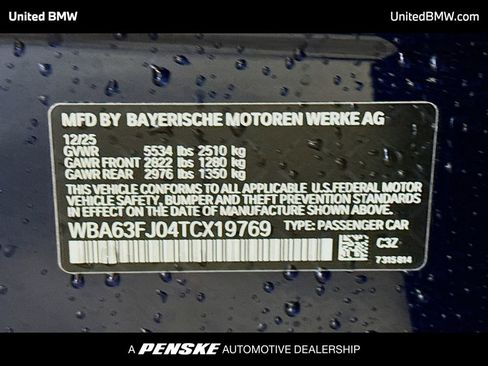 New 2026 BMW 540i xDrive 540i xDrive w/ M Sport Package image 15