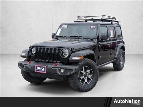 Used 2021 Jeep Wrangler Unlimited Sport image 1