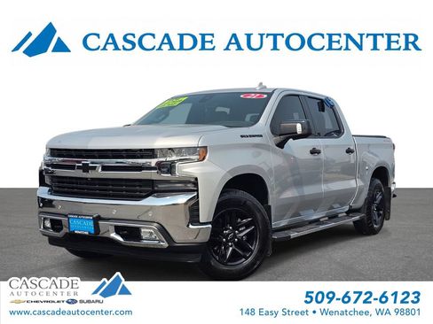 Certified 2021 Chevrolet Silverado 1500 LTZ w/ LTZ Premium Package AWD/4WD image 1