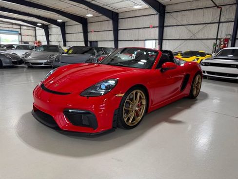 Used 2022 Porsche 718 Boxster Spyder RWD image 97