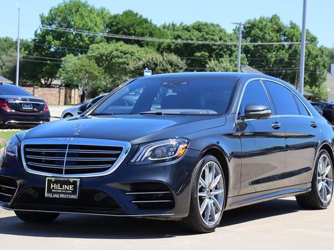 Used 2019 Mercedes-Benz S 560 Sedan w/ AMG Line Exterior image 5