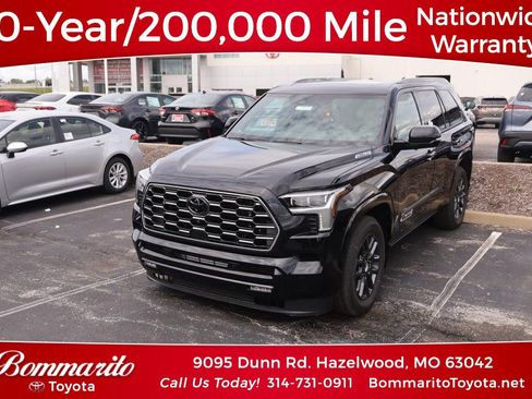 New 2026 Toyota Sequoia Platinum w/ Tow Technology Package AWD/4WD image 1