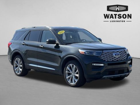Used 2022 Ford Explorer Platinum w/ Equipment Group 601A AWD/4WD image 1