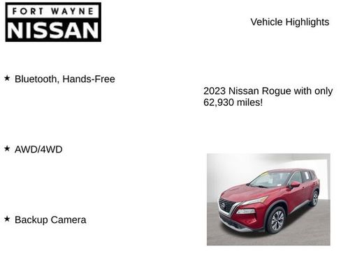 Used 2023 Nissan Rogue SV AWD/4WD image 7