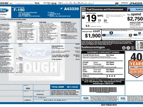 Used 2018 Ford F150 Lariat AWD/4WD image 17