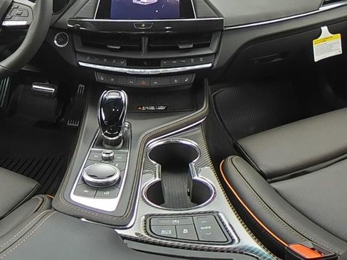 New 2025 Cadillac CT4 V w/ LPO, ONYX Package image 13
