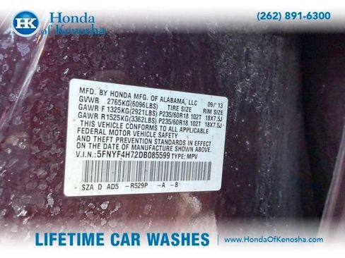 Used 2013 Honda Pilot EX-L image 4