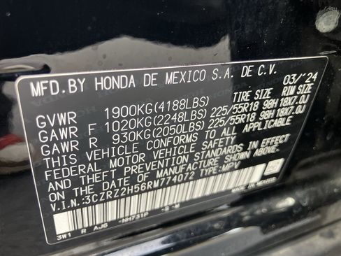 Certified 2024 Honda HR-V Sport image 35
