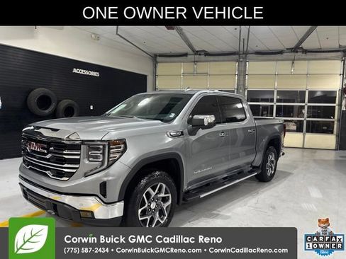 Used 2026 GMC Sierra 1500 SLT w/ SLT Premium Package AWD/4WD image 1