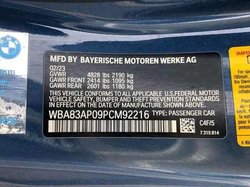 Used 2023 BMW M440i Coupe RWD image 37