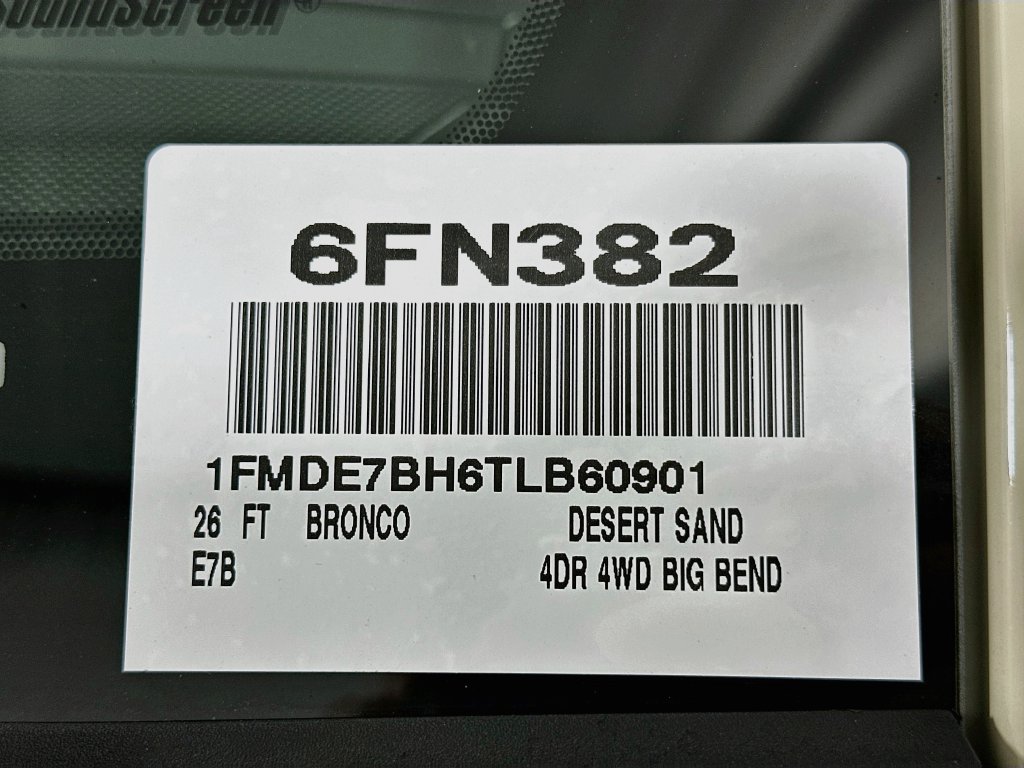 New 2026 Ford Bronco Big Bend AWD/4WD image 18