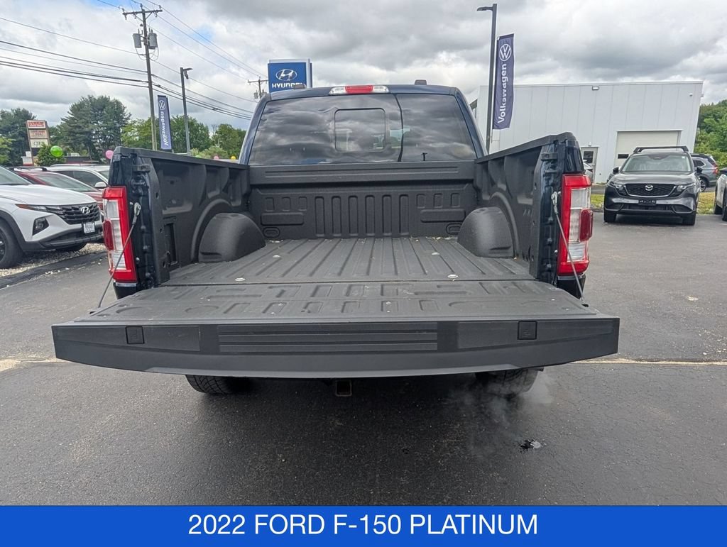 Used 2022 Ford F150 Platinum w/ Trailer Tow Package AWD/4WD image 31