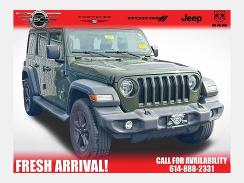 Used 2021 Jeep Wrangler Unlimited Sport AWD/4WD image 1