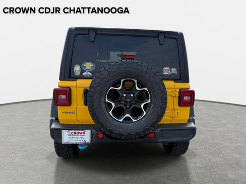 Used 2021 Jeep Wrangler Unlimited Rubicon 4xe w/ Cold Weather Group AWD/4WD image 5