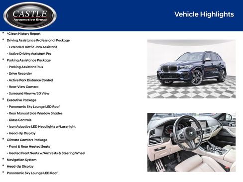 Used 2023 BMW X5 M50i w/ Executive Package AWD/4WD image 4