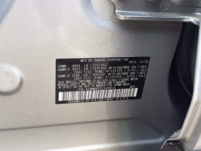 Used 2026 Subaru Ascent Touring AWD/4WD image 30