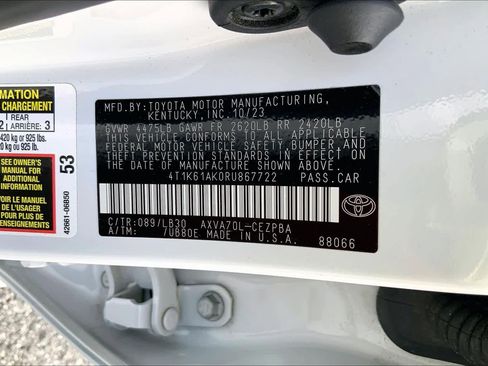 Used 2024 Toyota Camry XSE image 31