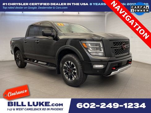 Used 2023 Nissan Titan PRO-4X w/ Pro-4x Utility Package image 1